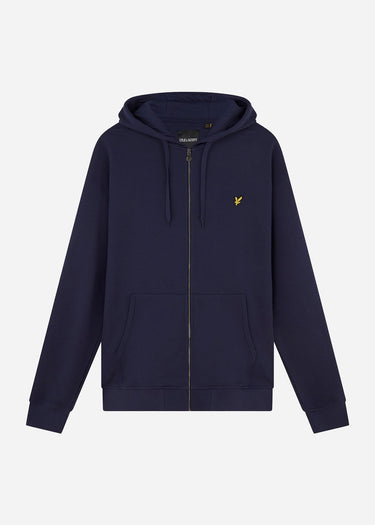 Lyle & Scott Vesten  Zip through hoodie - navy 