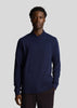 Lyle & Scott Truien  Tonal eagle crew neck sweatshirt - dark navy 