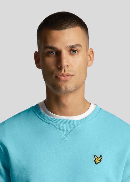 Lyle & Scott Truien  Crew neck sweatshirt - alpine sky 