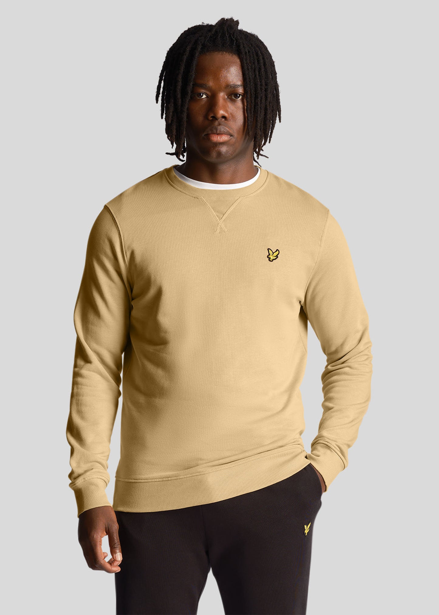 Lyle & Scott Truien  Crew neck sweatshirt - cairngorms khaki 