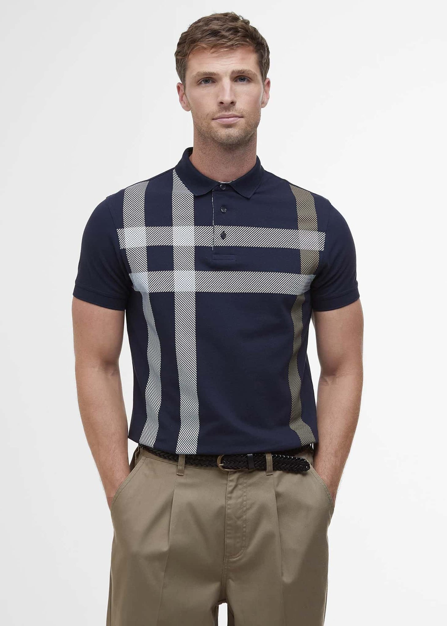 Barbour Polo's Barbour blaine polo shirt - navy pine