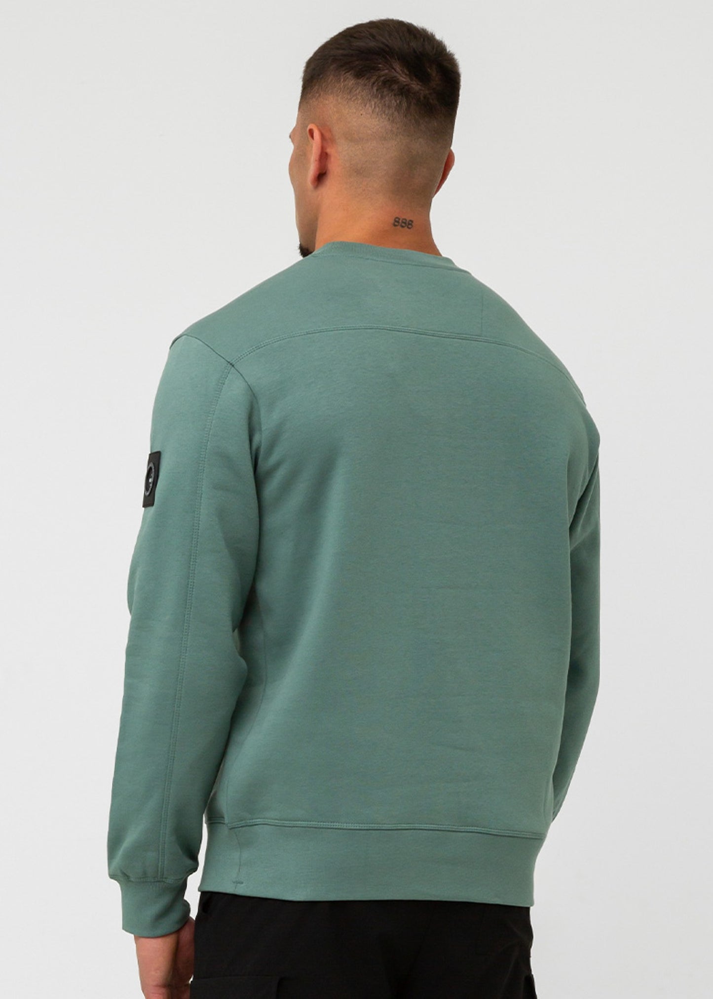 Marshall Artist Truien  Siren crewneck - atlantic green 