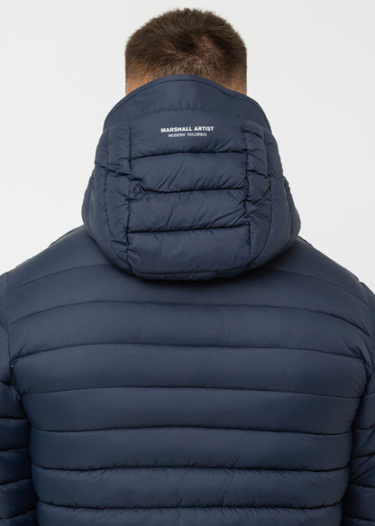 Marshall Artist Jassen  Cascade bubble jacket - navy 