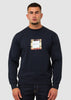 Marshall Artist Truien  UK ism box logo crewneck - navy 