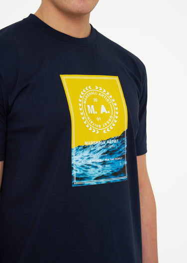 Marshall Artist T-shirts Canute t-shirt - navy