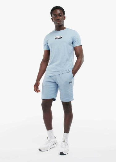 Barbour International T-shirts  Bennet tee - powder blue 