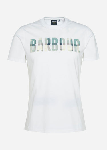 Barbour T-shirts Barbour thurford t-shirt - white