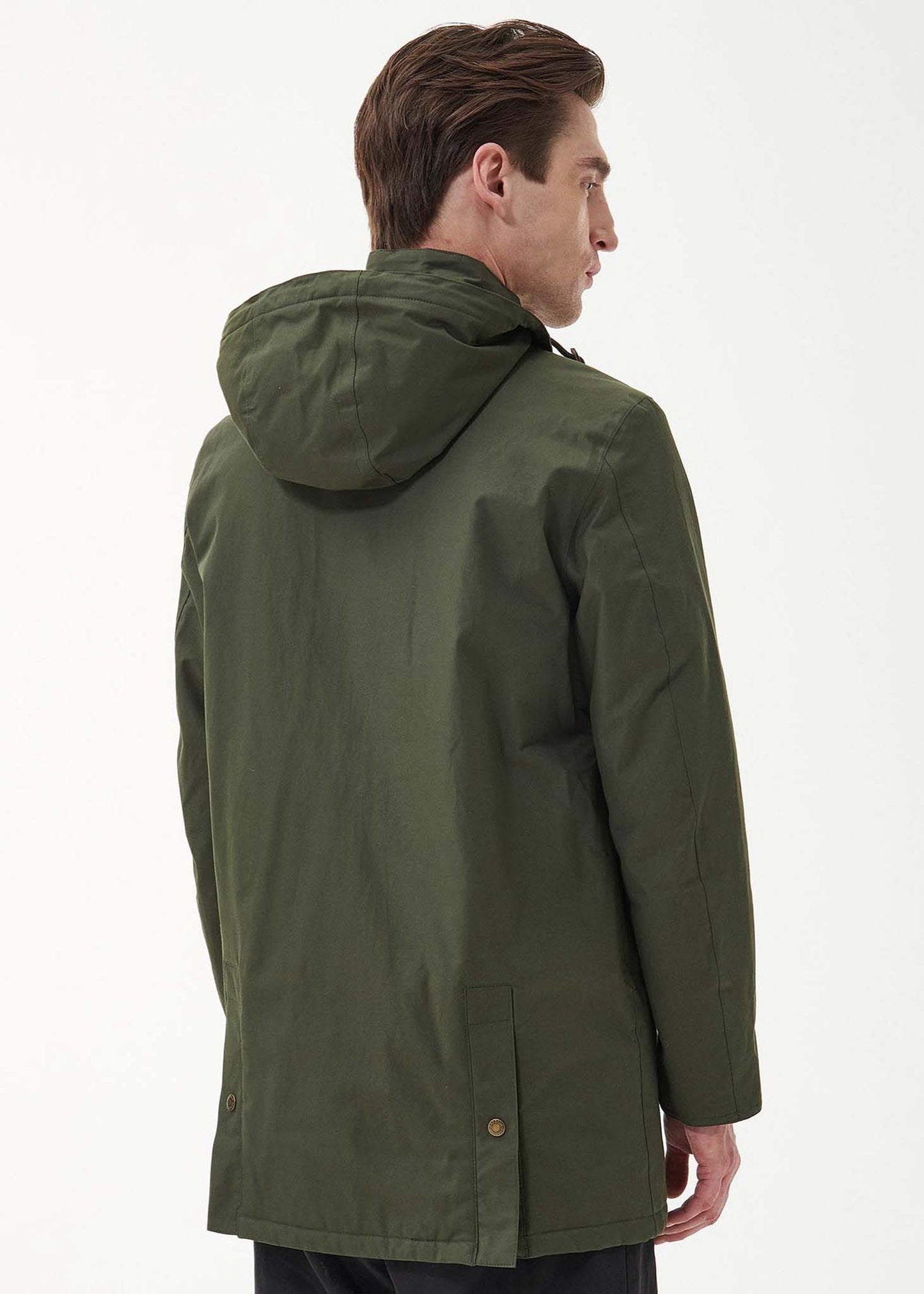 Barbour Jassen  Chelsea mac jacket - olive forest mist 