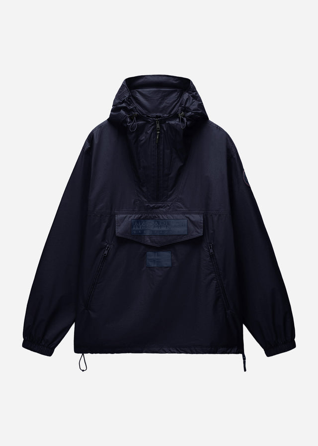 Napapijri Jassen Lightweight Packable Rainforest Overhead rf next Jacket - blu marine