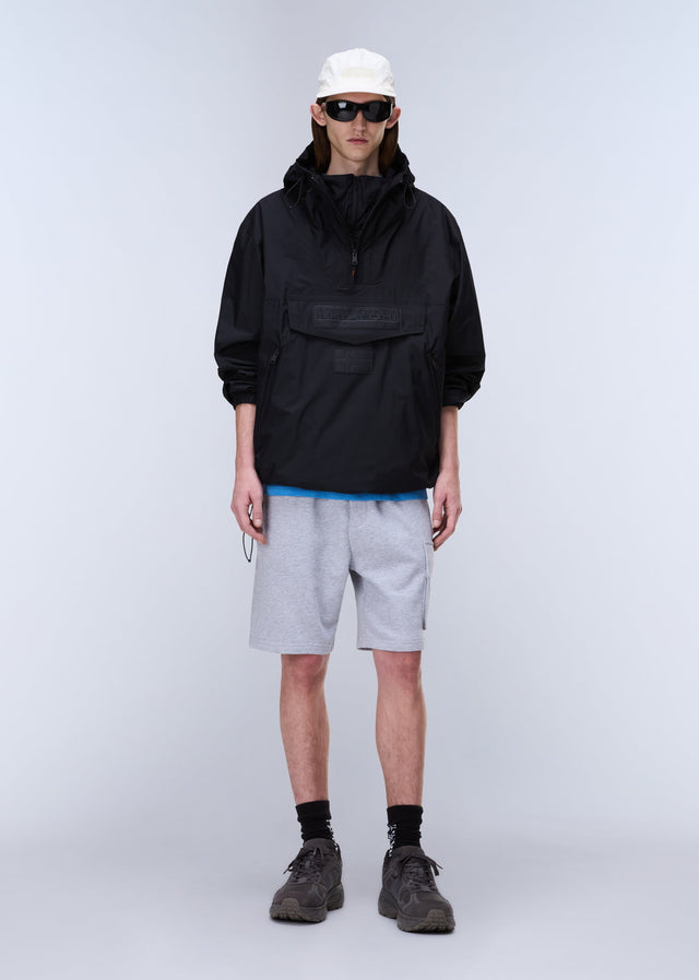 Napapijri Jassen Lightweight Packable Rainforest Overhead rf next Jacket - black beauty