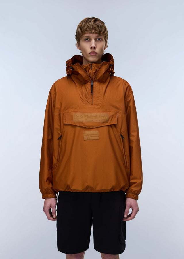Napapijri Jassen Lightweight Packable Rainforest Overhead rf next Jacket - sugar almon