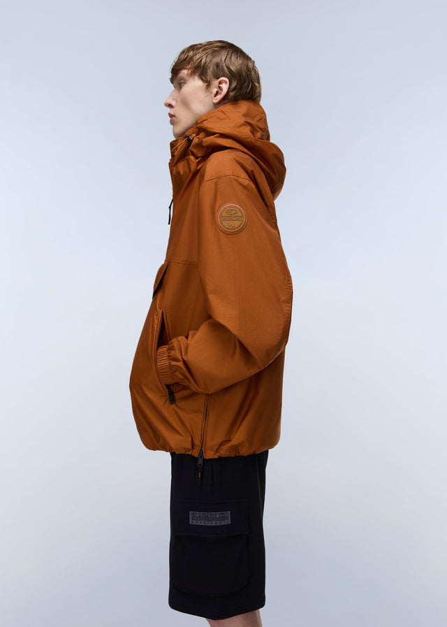 Napapijri Jassen Lightweight Packable Rainforest Overhead rf next Jacket - sugar almon
