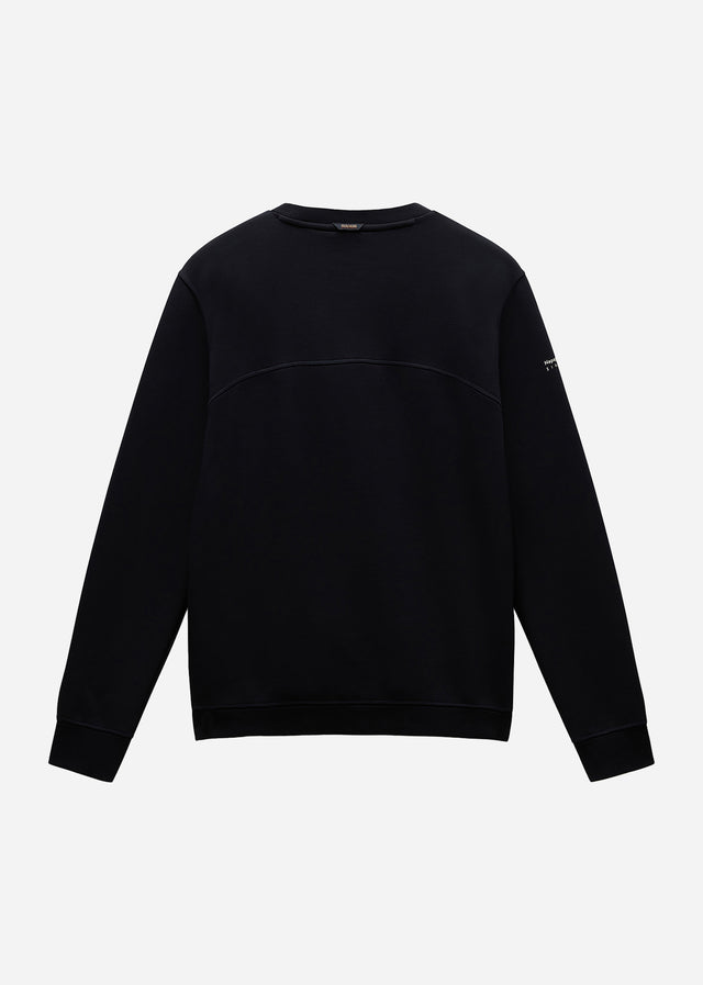Napapijri Truien  Badge crewneck sweater  - black 