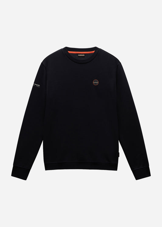 Napapijri Truien  Badge crewneck sweater  - black 