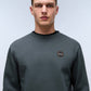 Napapijri Truien  Badge crewneck sweater  - green urban 