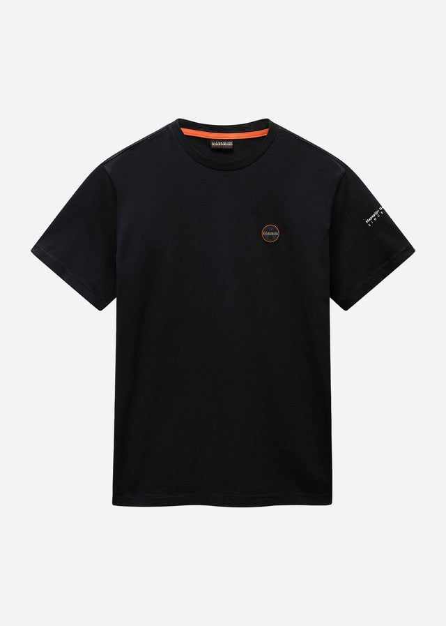 Napapijri T-shirts  Badge t-shirt - black 