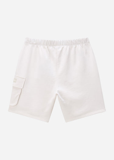 Napapijri Korte Broeken N box logo cargo - white whisper