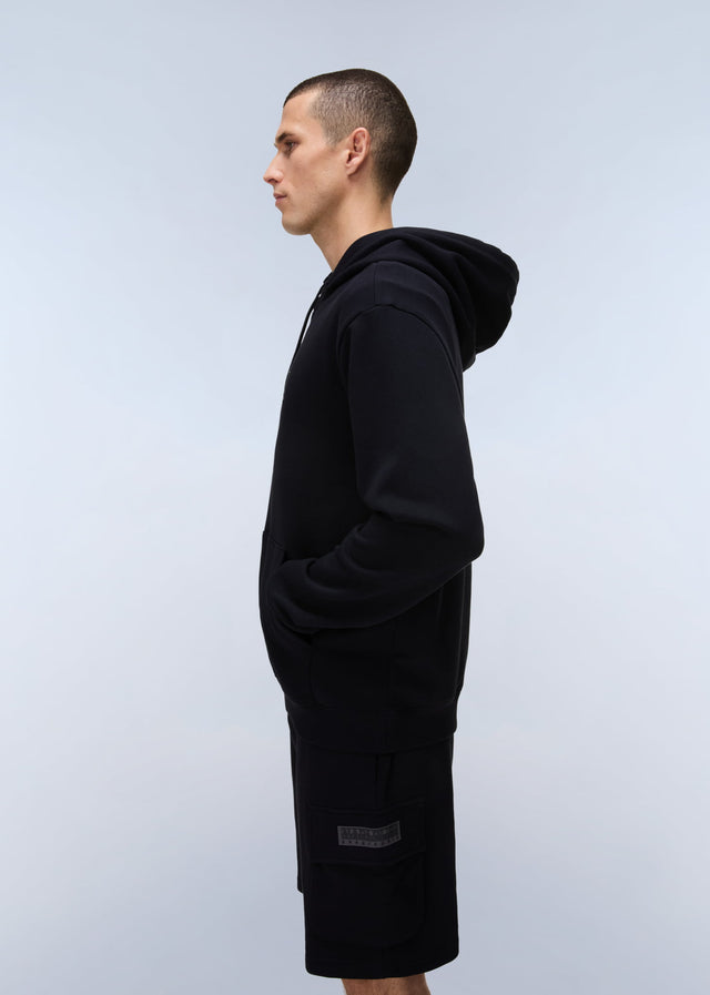 Napapijri Hoodies B box logo h 1 - black beauty