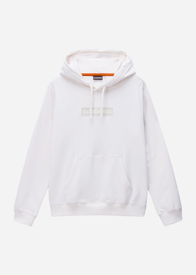 Napapijri Hoodies B box logo h 1 - white whisper