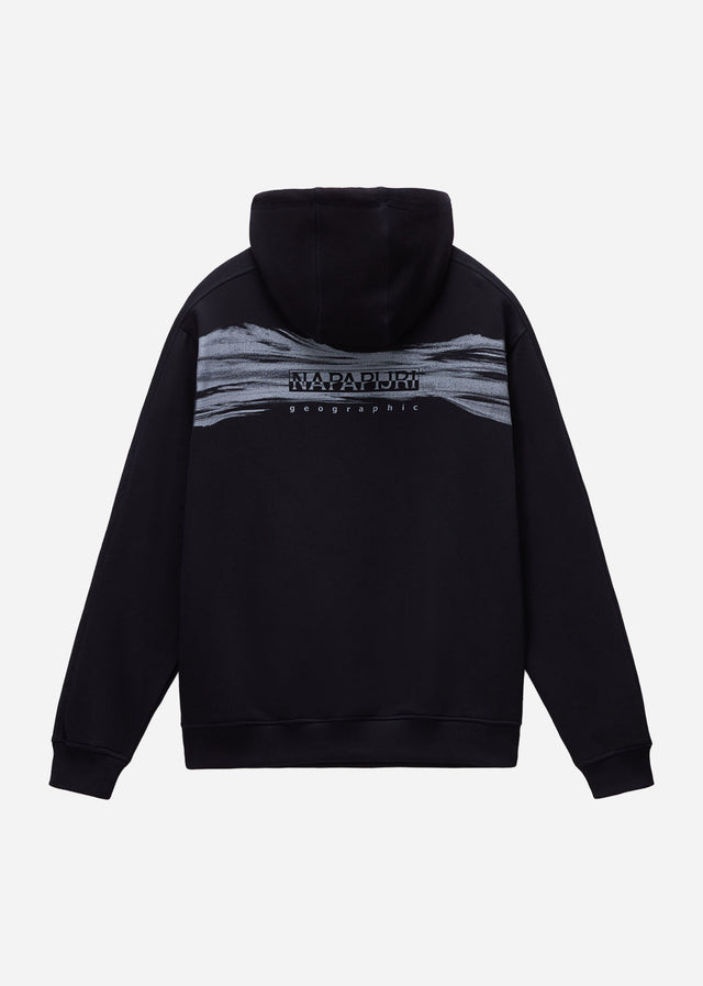 Napapijri Hoodies Back graphic hoodie - black beauty