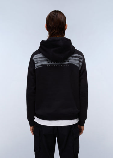 Napapijri Hoodies Back graphic hoodie - black beauty
