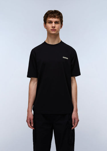 Napapijri T-shirts S small box ss - black beauty