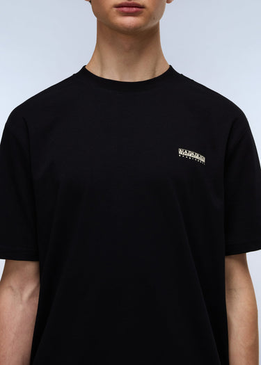 Napapijri T-shirts S small box ss - black beauty
