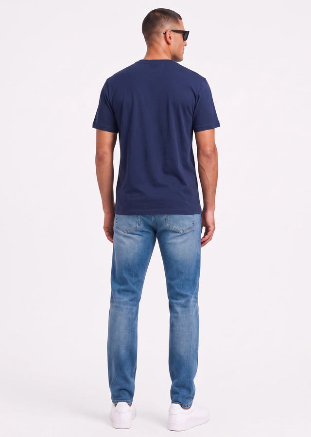 Napapijri T-shirts S bollo ss 3 - naval acade