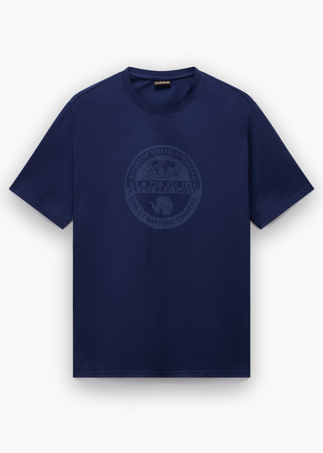 Napapijri T-shirts S bollo ss 3 - naval acade