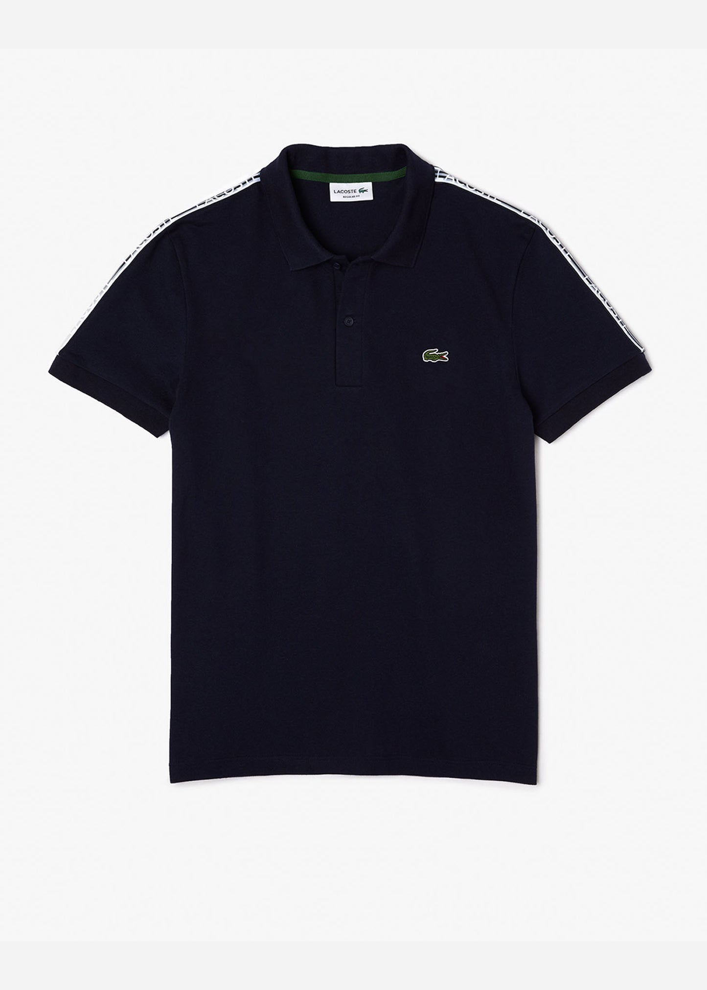 Lacoste Polo's  Contrast stripe polo - navy blue 