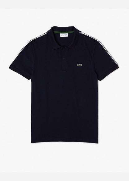 Lacoste Polo's  Contrast stripe polo - navy blue 