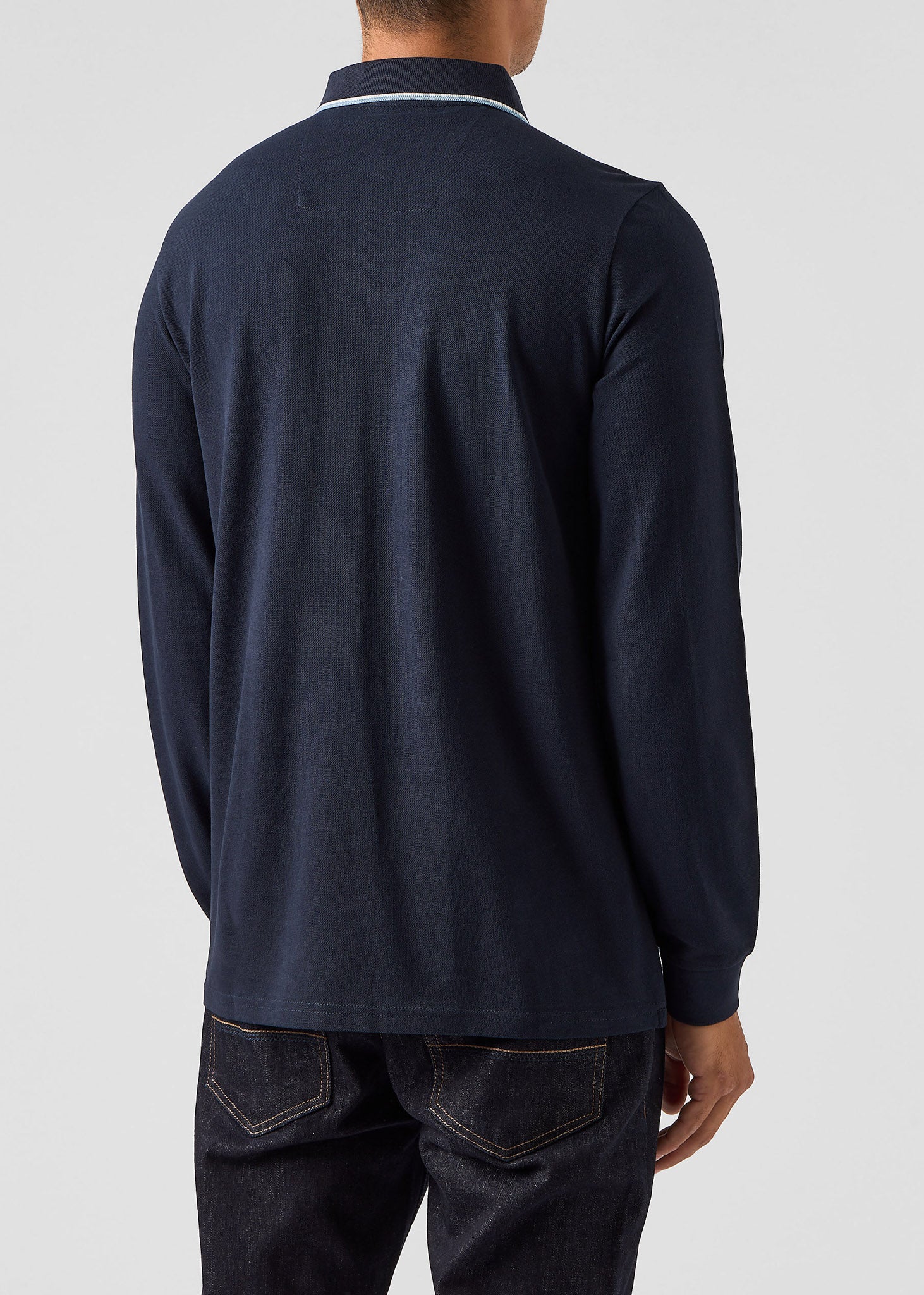 Weekend Offender Longsleeve Polo's  Carola - navy blue house check 