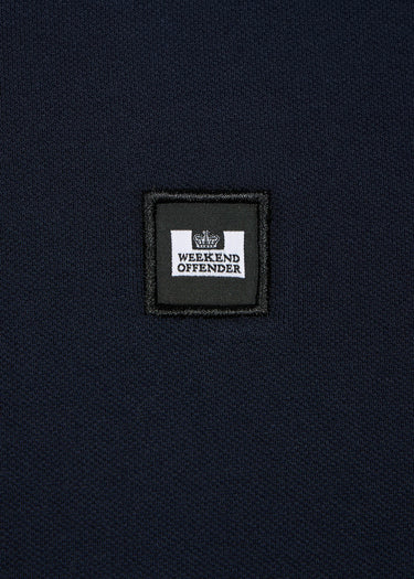 Weekend Offender Longsleeve Polo's  Carola - navy blue house check 