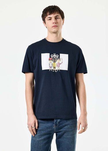 Weekend Offender T-shirts Weekend tee - navy