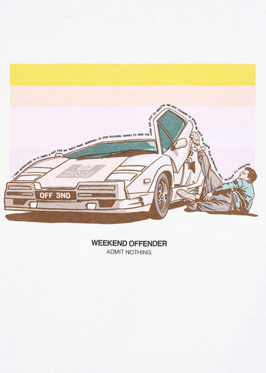 Weekend Offender T-shirts Quaaludes - white