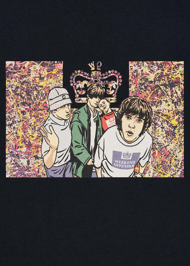 Weekend Offender T-shirts Number 5 - navy