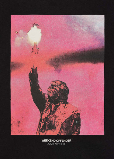 Weekend Offender T-shirts Bagliore - black