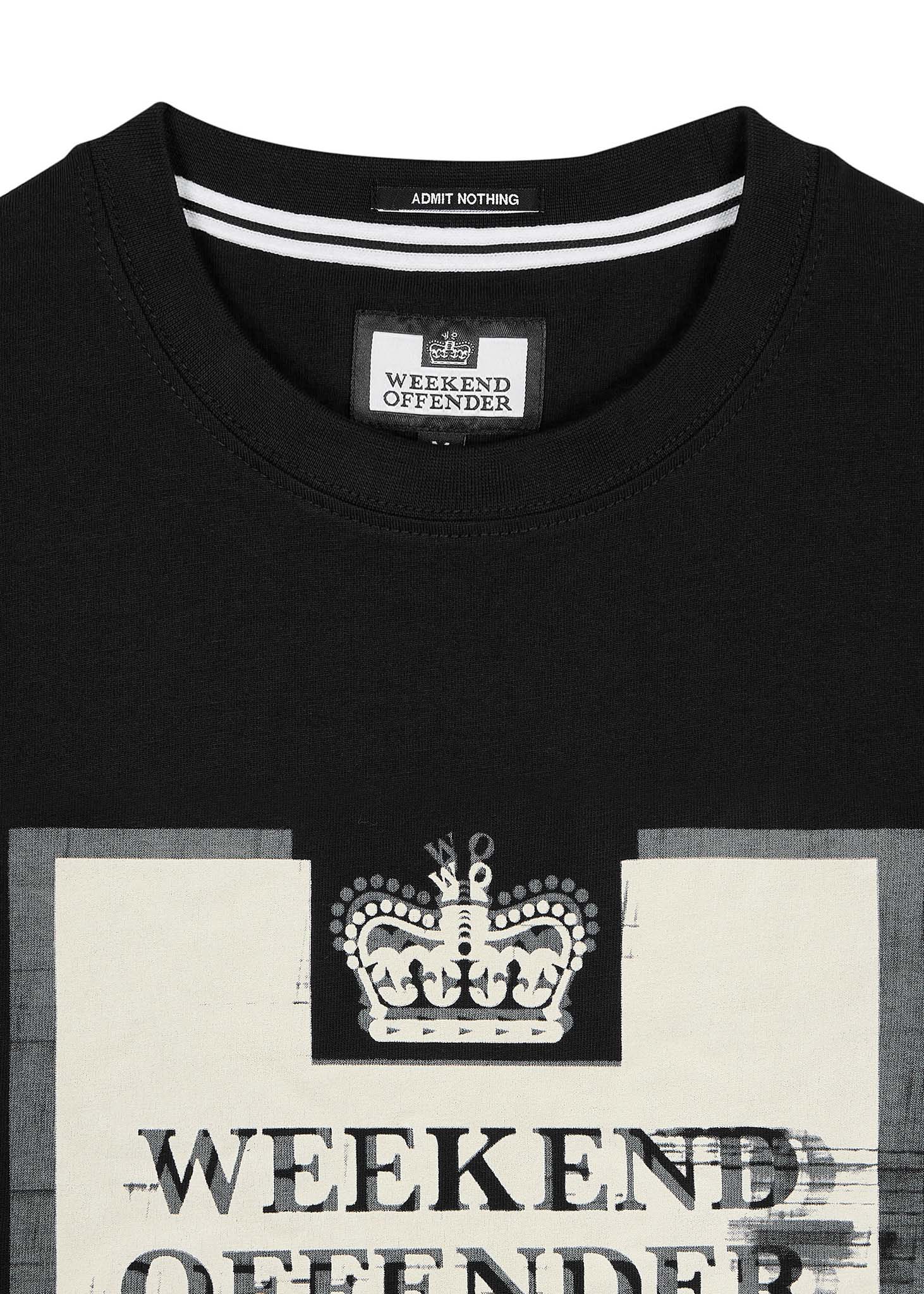 Weekend Offender T-shirts  Bonpensiero - black 