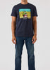 Weekend Offender T-shirts  Eric - Navy 