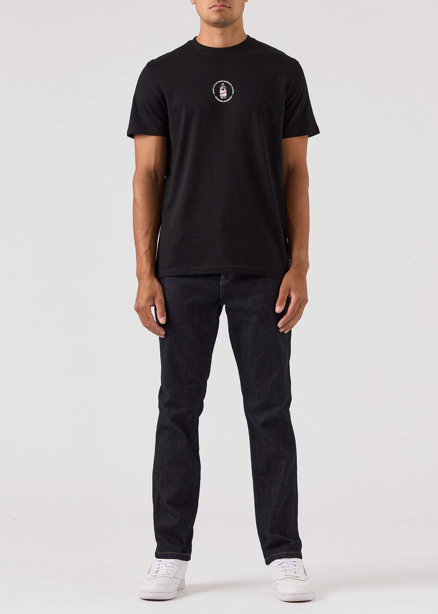 Weekend Offender T-shirts  Alright - black 