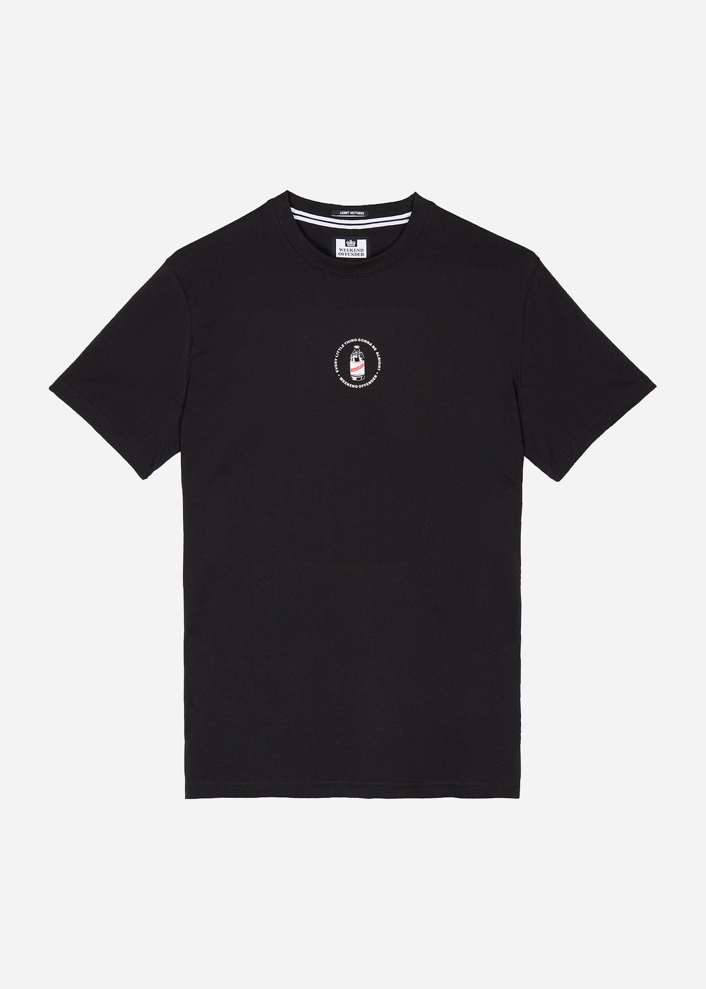 Weekend Offender T-shirts  Alright - black 