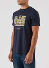 Weekend Offender T-shirts  Polaroids - navy 