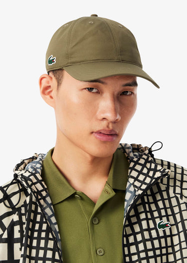 Lacoste Petten Polyester cap - olive