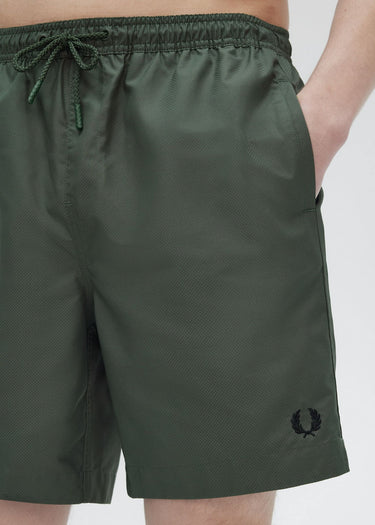 Fred Perry Zwembroeken Classic swimshort - court green