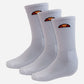 Ellesse Sokken  Tisbi 3 pk sock - white 