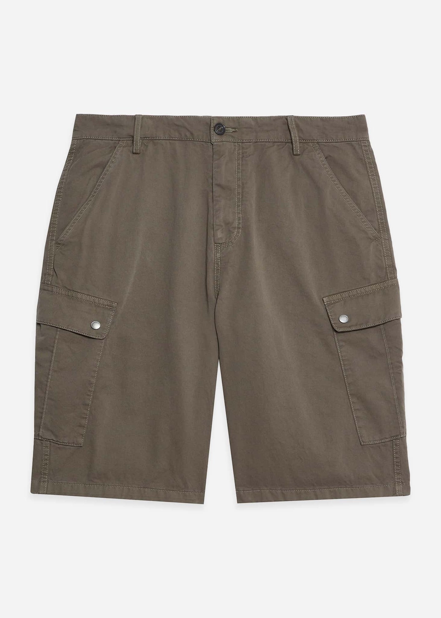 Lyle & Scott Korte Broeken Cargo short - khaki ash