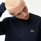 Lacoste Truien  Contrast stripe sweater - navy blue 