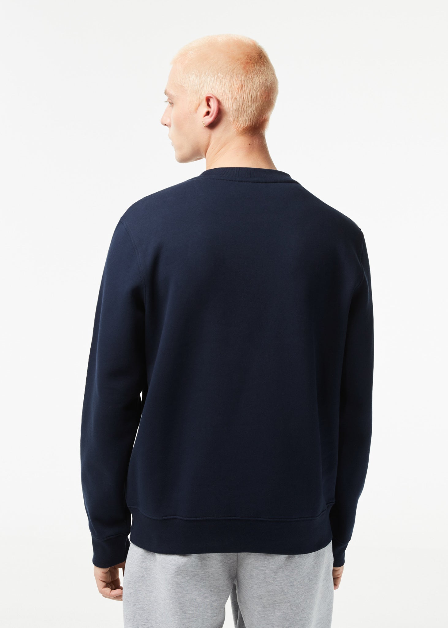 Lacoste Truien  Contrast stripe sweater - navy blue 