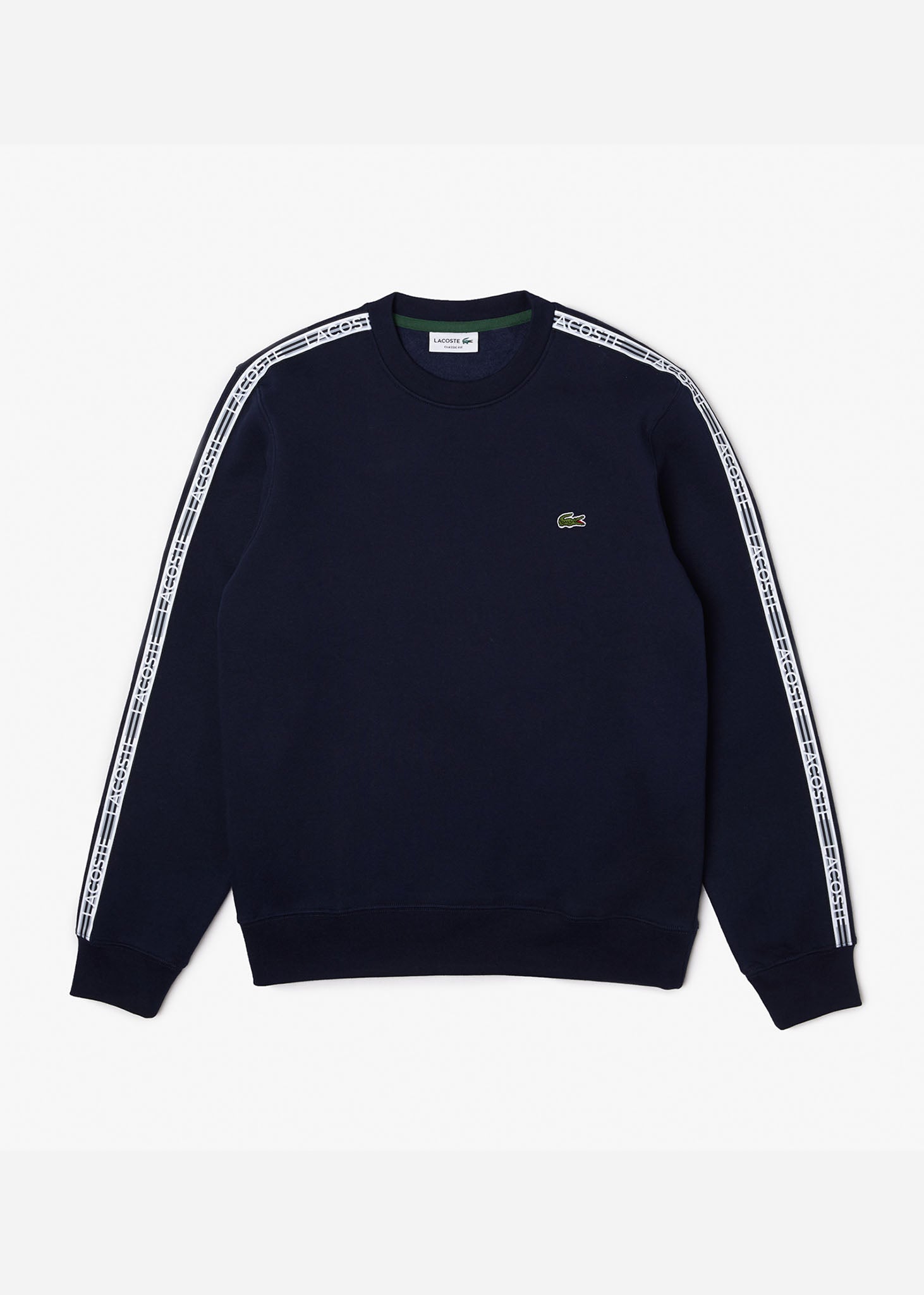 Lacoste sweater deals navy blue