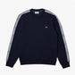 Lacoste Truien  Contrast stripe sweater - navy blue 